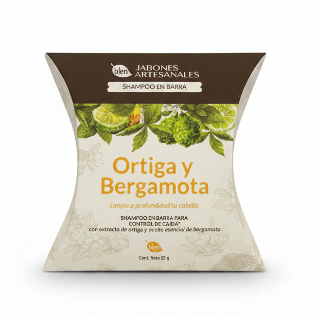 Shampoo de Ortiga y Bergamota Anticaída