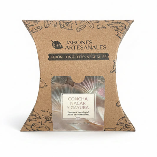 Jabon de Concha Nacar y Gayuba
