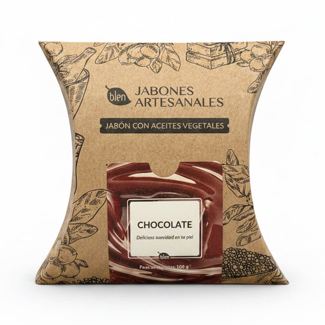 Jabon Artesanal de Chocolate Nutritivo