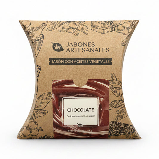 Jabon Artesanal de Chocolate Nutritivo