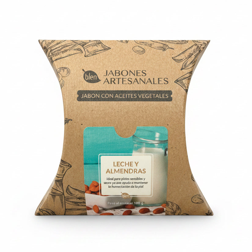 Jabón de Leche y Almendras