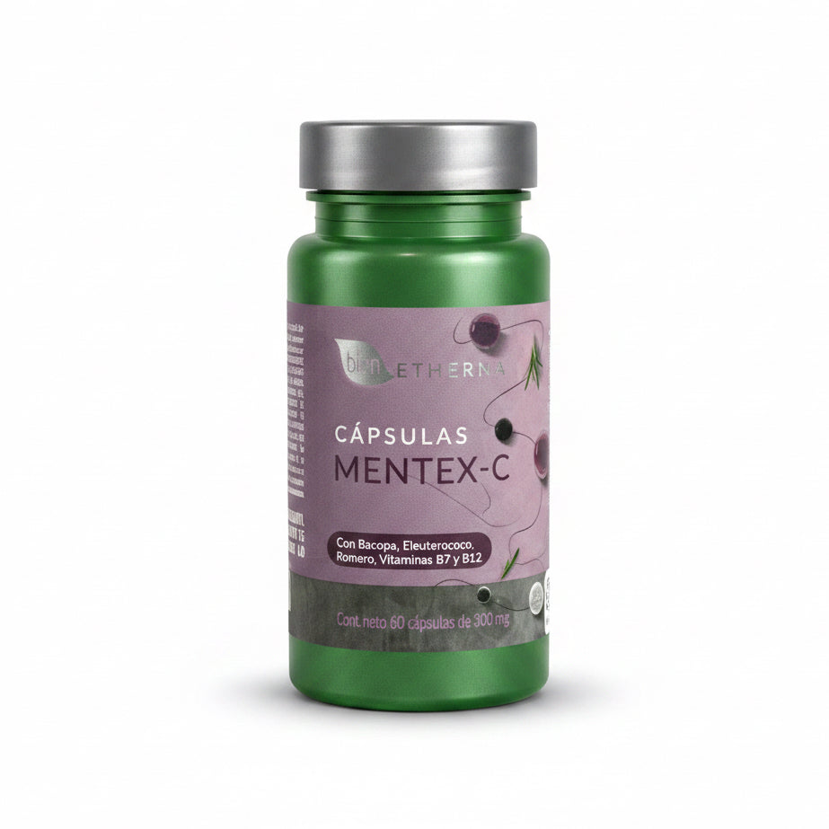 Capsulas Mentex-C Memoria y Concentracion
